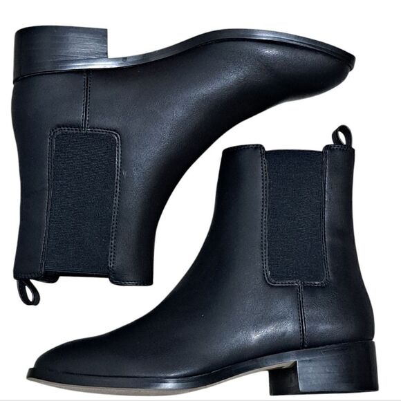 J. Crew Chelsea Boots Gothic Streetwear Size 6 Black - Picture 1 of 14